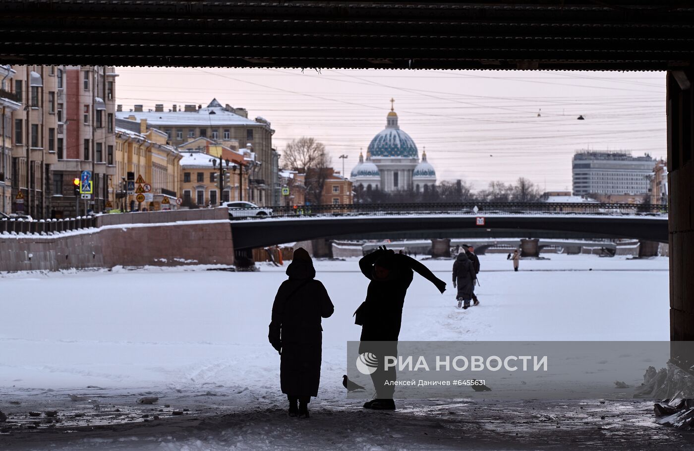 Зима в Санкт-Петербурге