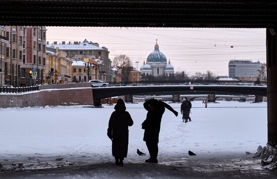 Зима в Санкт-Петербурге