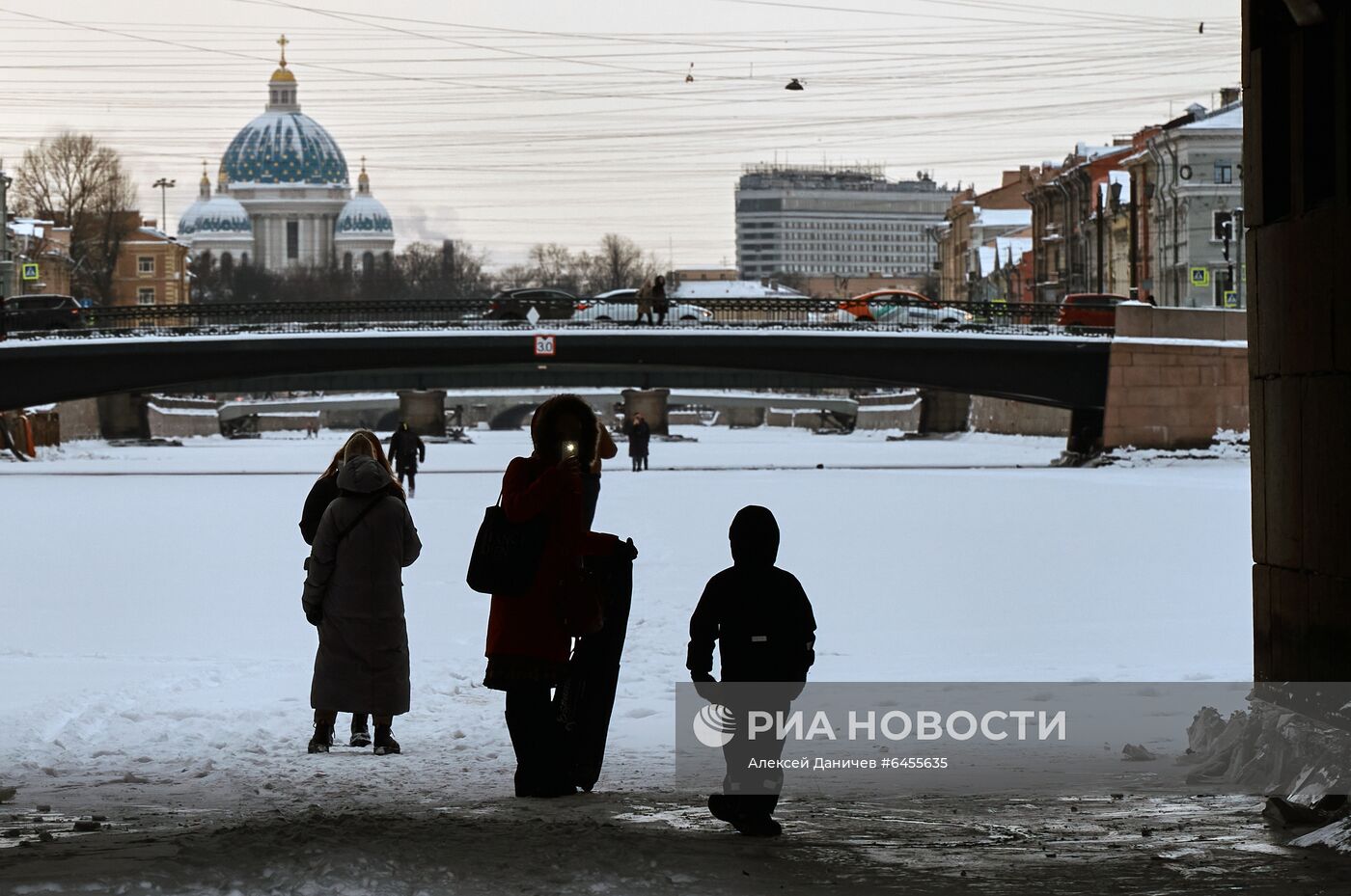 Зима в Санкт-Петербурге