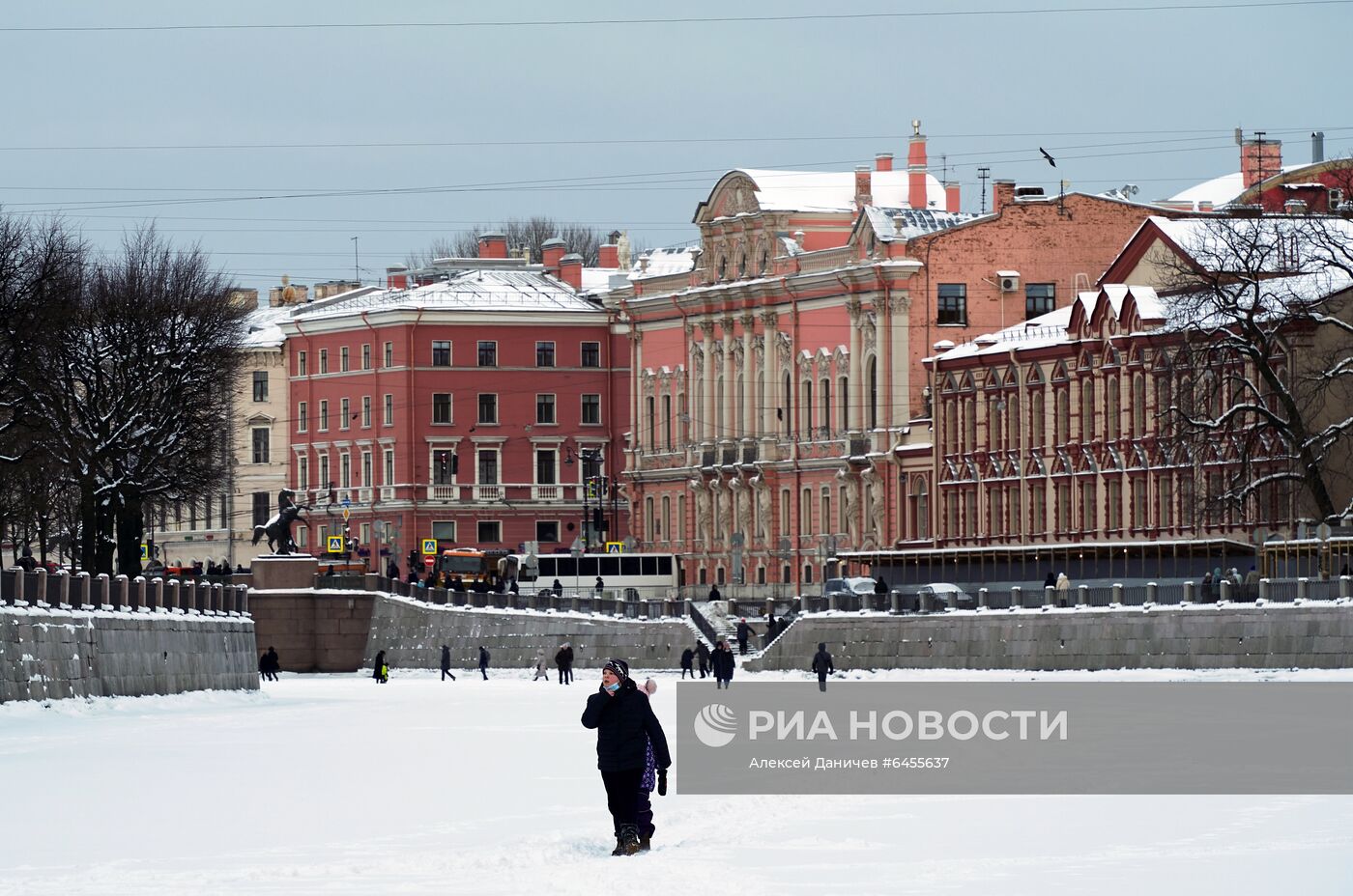 Зима в Санкт-Петербурге