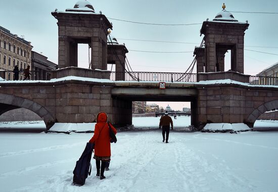 Зима в Санкт-Петербурге