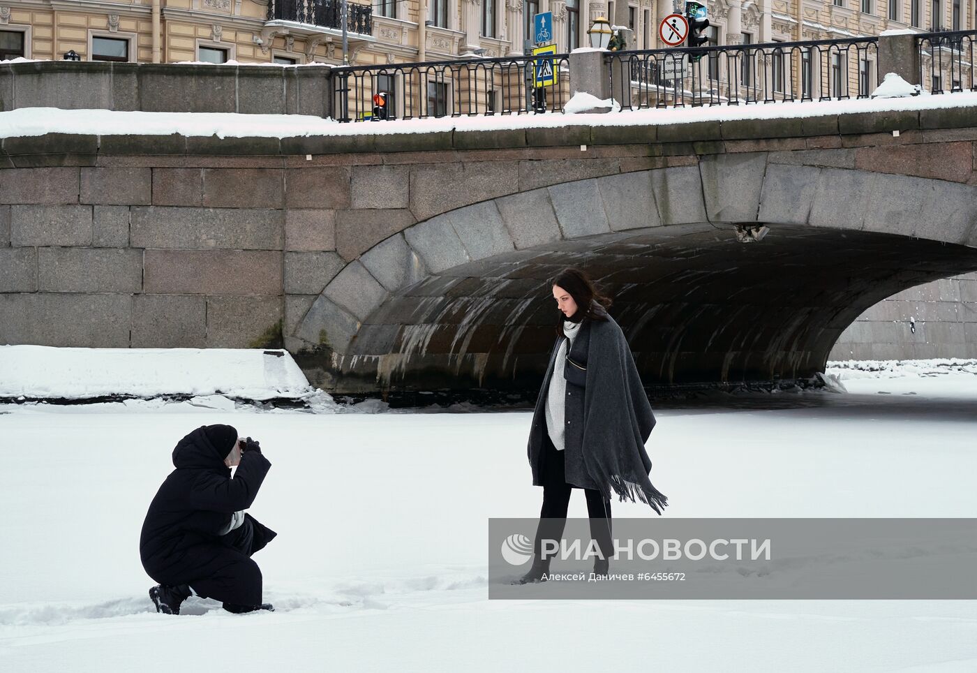 Зима в Санкт-Петербурге