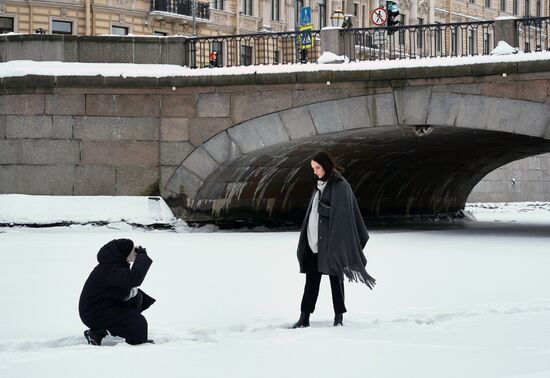 Зима в Санкт-Петербурге