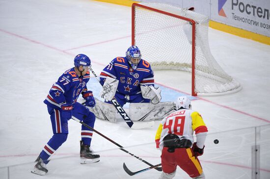 Хоккей. КХЛ. Матч СКА – "Йокерит"