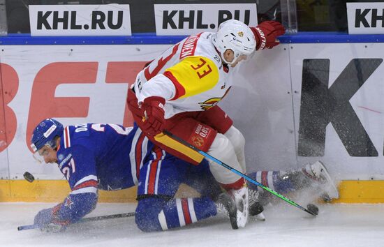 Хоккей. КХЛ. Матч СКА – "Йокерит"