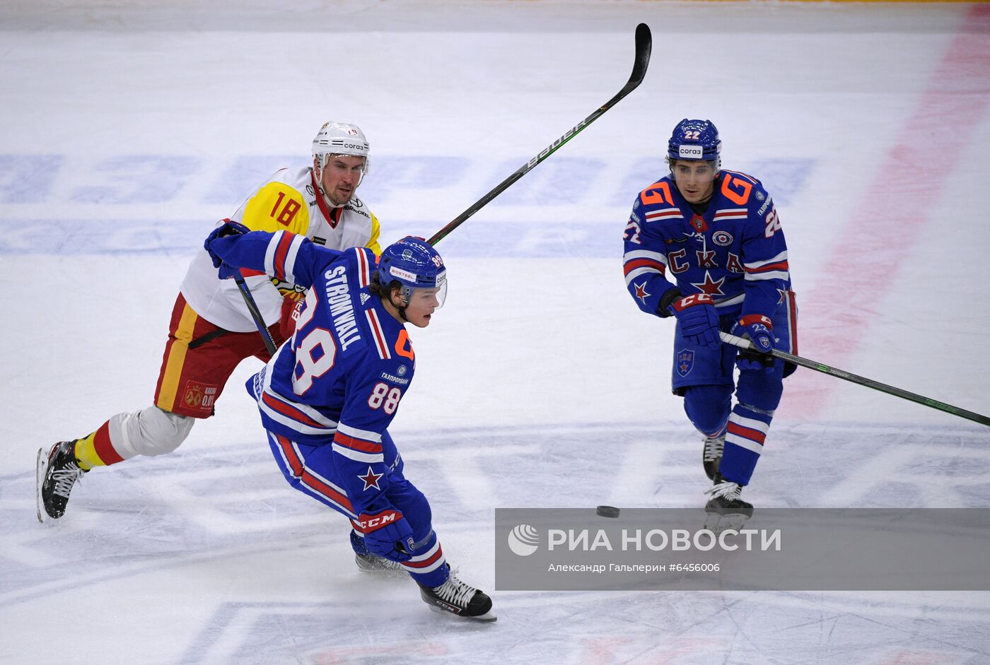 Хоккей. КХЛ. Матч СКА – "Йокерит"