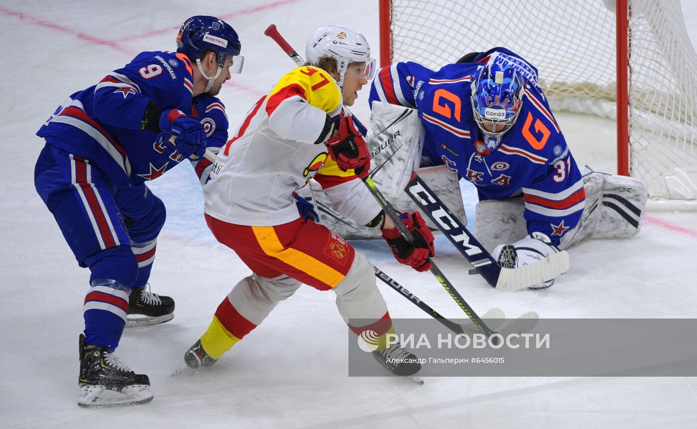 Хоккей. КХЛ. Матч СКА – "Йокерит"