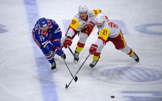 Хоккей. КХЛ. Матч СКА – "Йокерит"