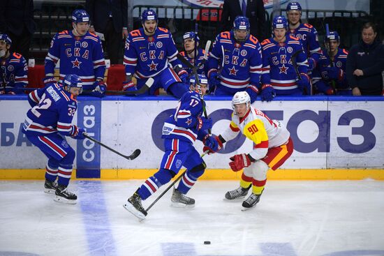 Хоккей. КХЛ. Матч СКА – "Йокерит"