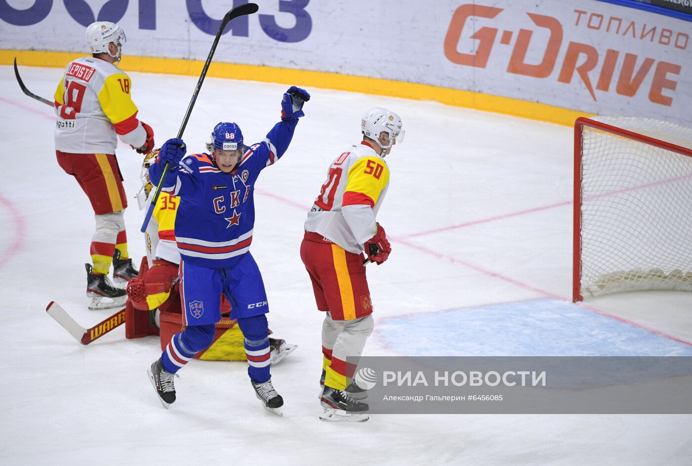Хоккей. КХЛ. Матч СКА – "Йокерит"