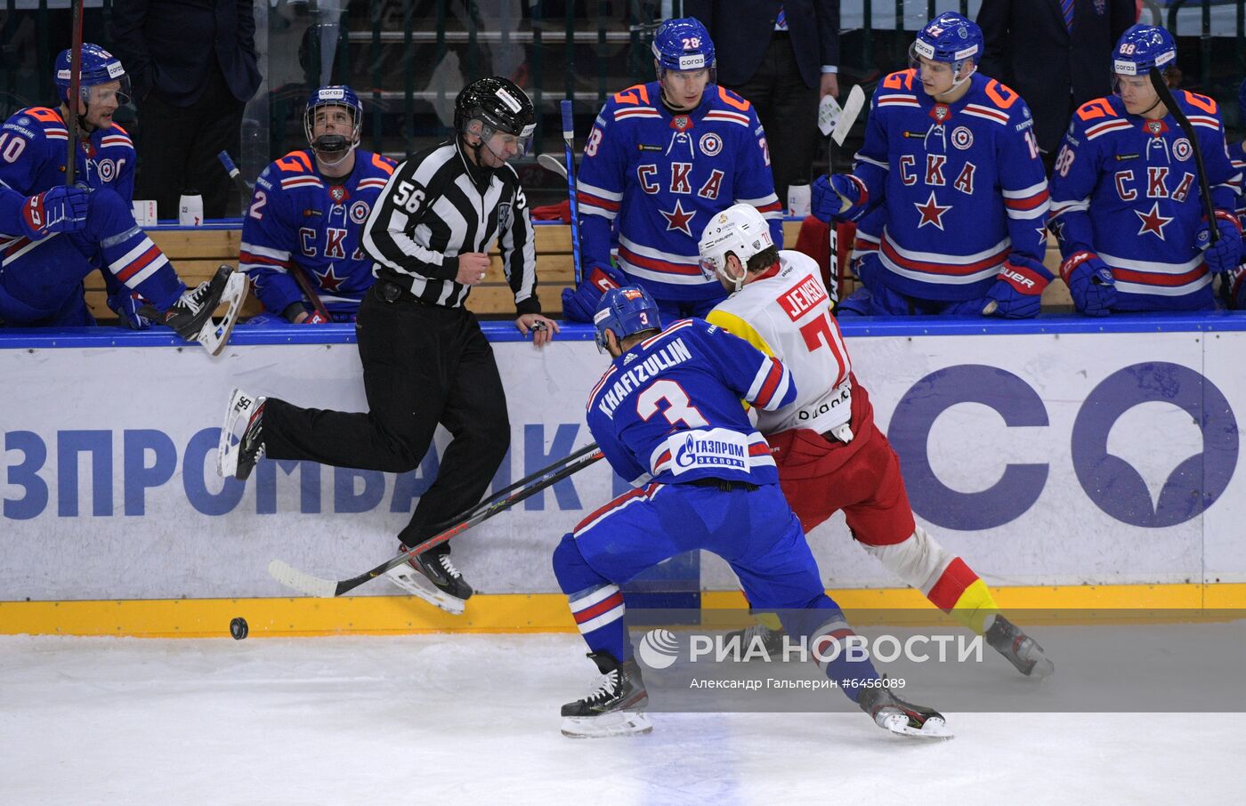 Хоккей. КХЛ. Матч СКА – "Йокерит"
