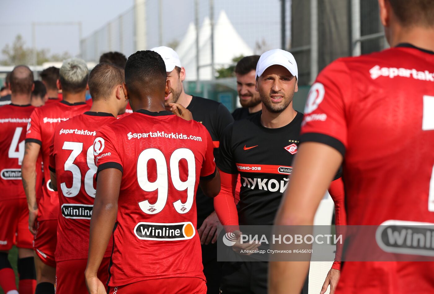 Футбол. Товарищеский матч. "Спартак" – "Рига"