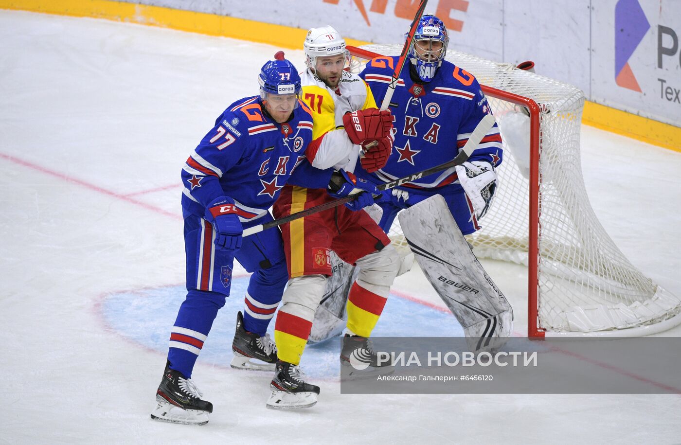 Хоккей. КХЛ. Матч СКА – "Йокерит"