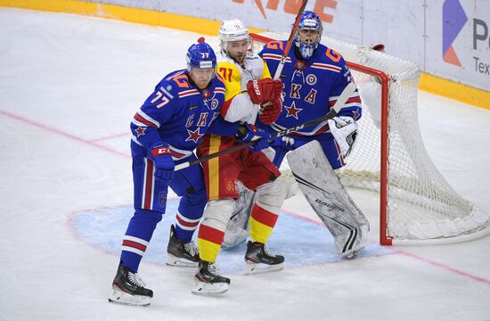 Хоккей. КХЛ. Матч СКА – "Йокерит"