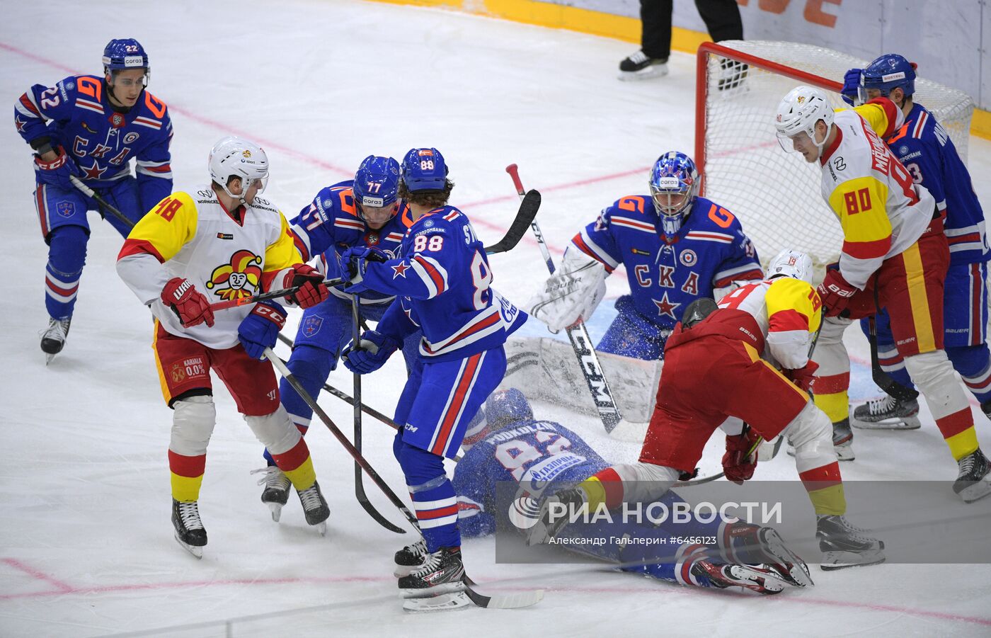 Хоккей. КХЛ. Матч СКА – "Йокерит"