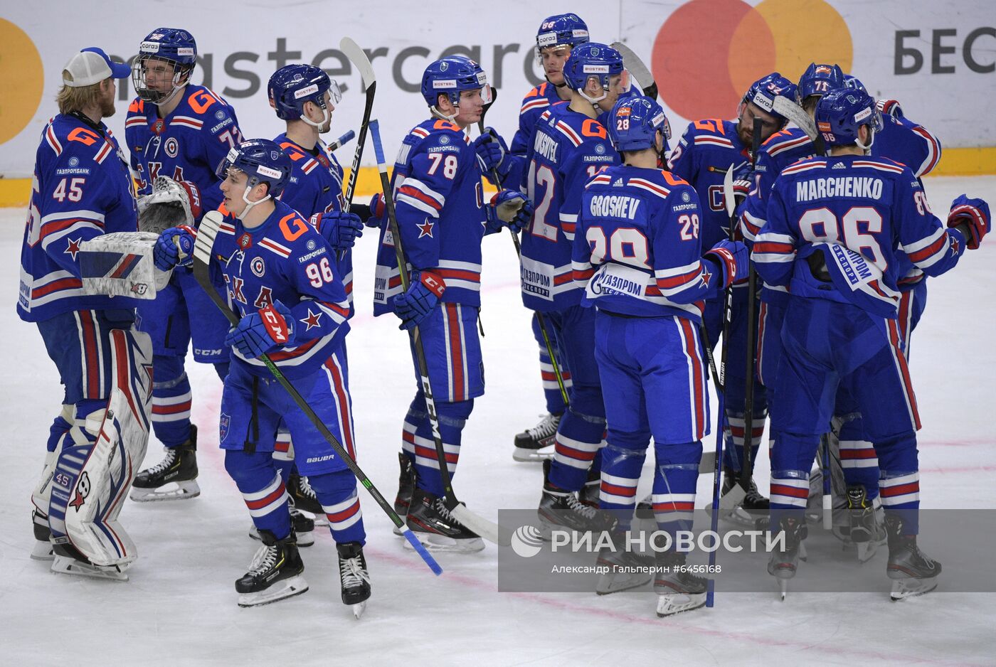 Хоккей. КХЛ. Матч СКА – "Йокерит"