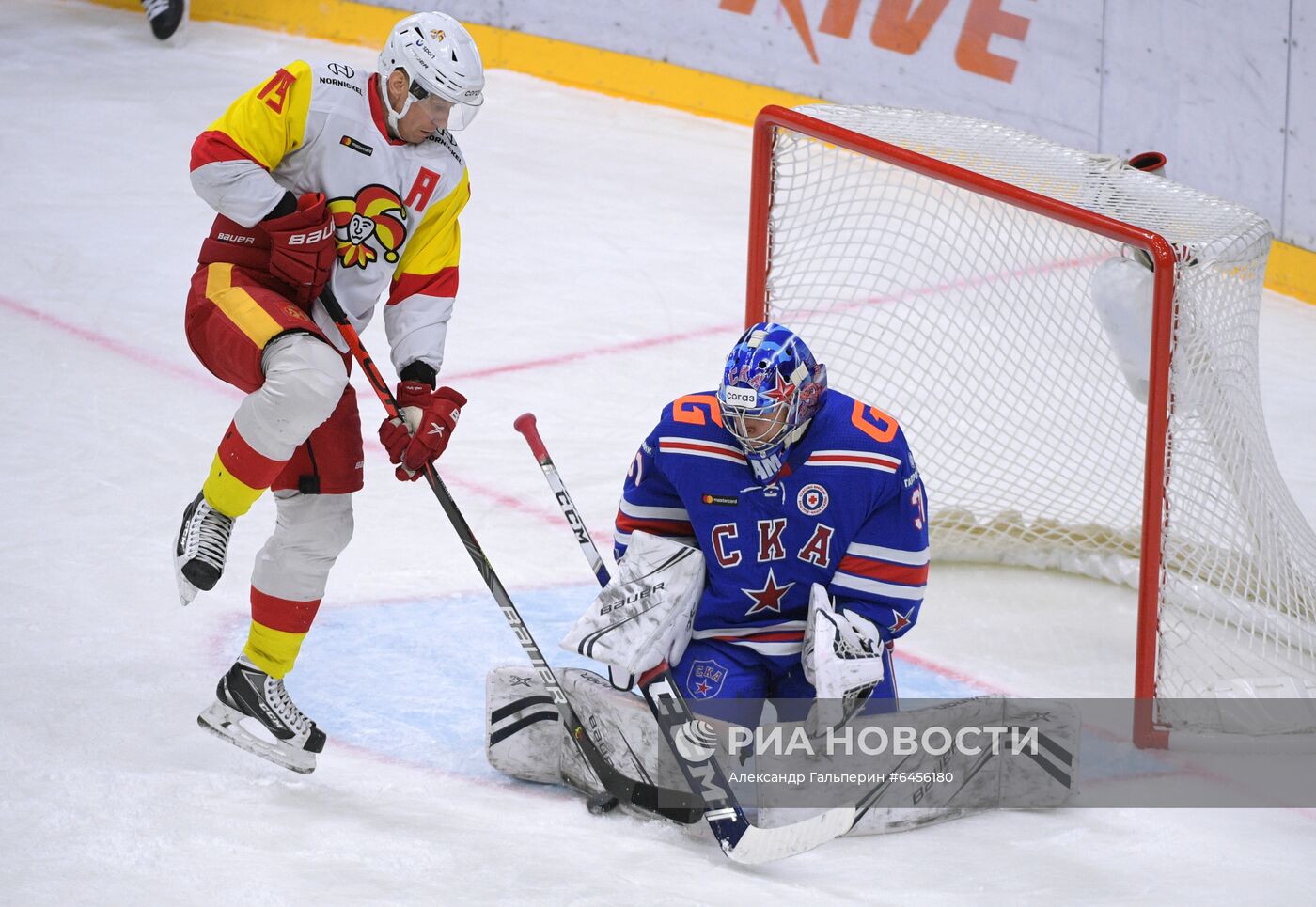 Хоккей. КХЛ. Матч СКА – "Йокерит"