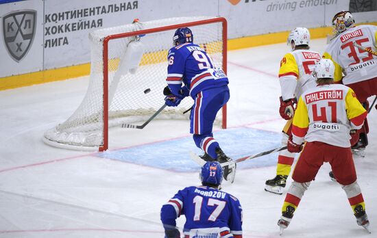 Хоккей. КХЛ. Матч СКА – "Йокерит"