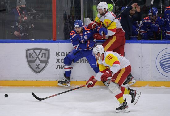 Хоккей. КХЛ. Матч СКА – "Йокерит"