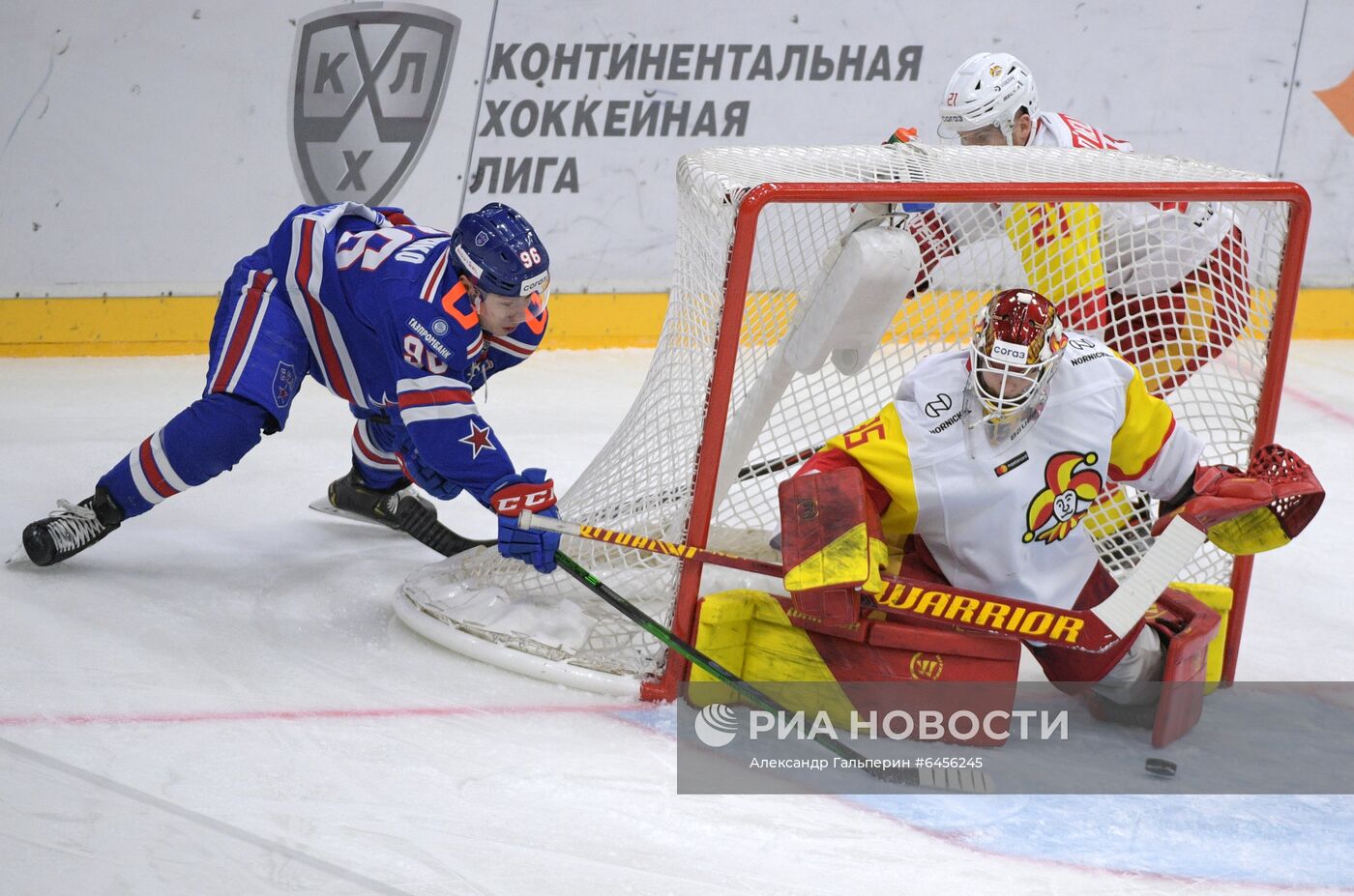 Хоккей. КХЛ. Матч СКА – "Йокерит"