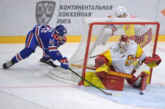 Хоккей. КХЛ. Матч СКА – "Йокерит"