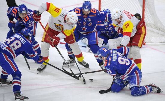 Хоккей. КХЛ. Матч СКА – "Йокерит"