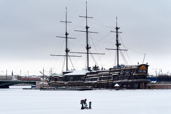 Зима в Санкт-Петербурге
