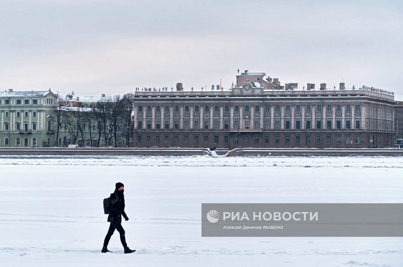 Зима в Санкт-Петербурге