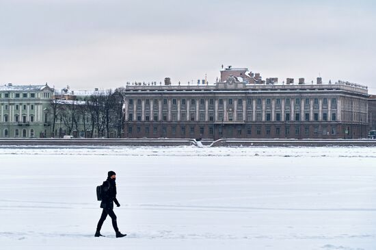 Зима в Санкт-Петербурге