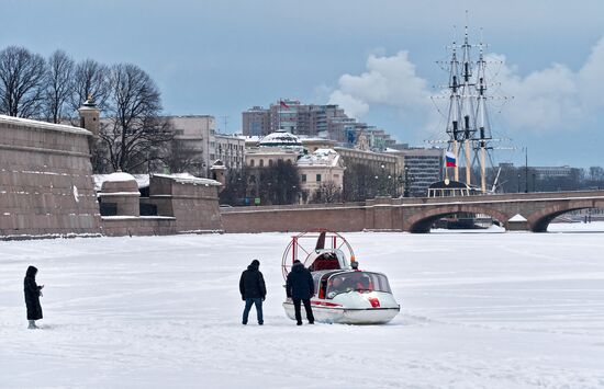 Зима в Санкт-Петербурге