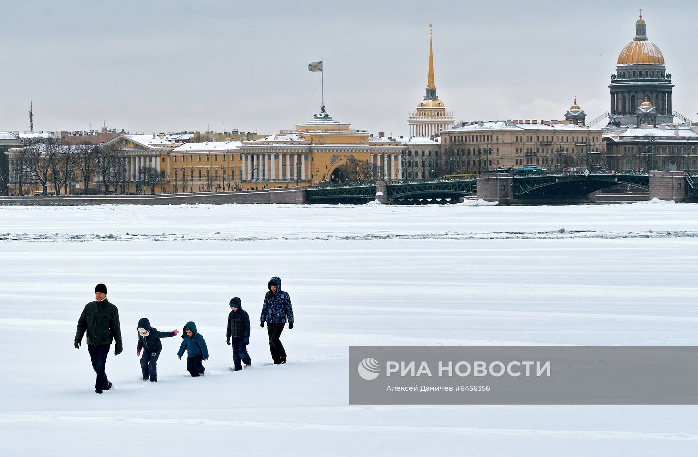 Зима в Санкт-Петербурге