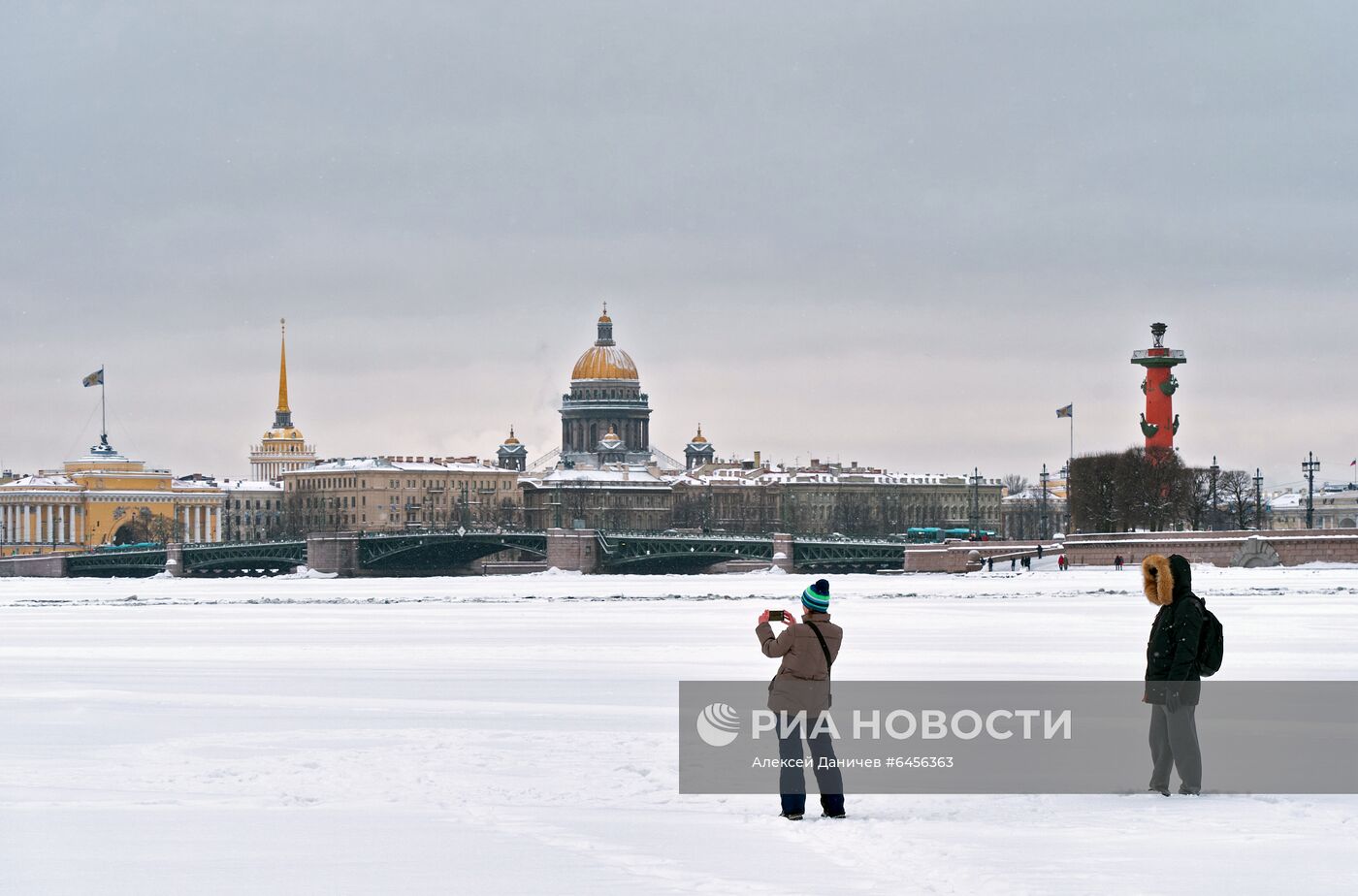 Зима в Санкт-Петербурге