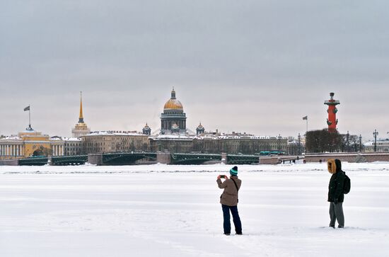 Зима в Санкт-Петербурге