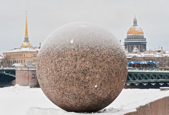 Зима в Санкт-Петербурге