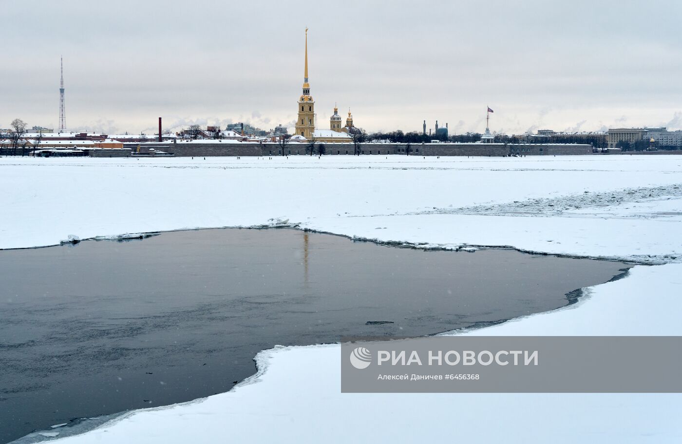 Зима в Санкт-Петербурге