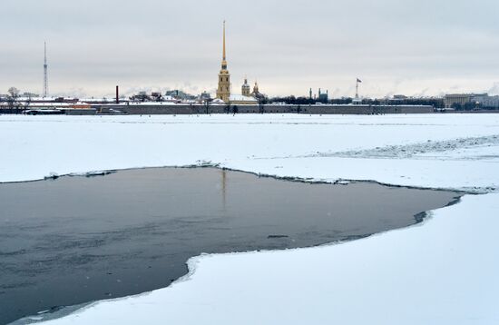 Зима в Санкт-Петербурге