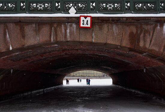 Зима в Санкт-Петербурге