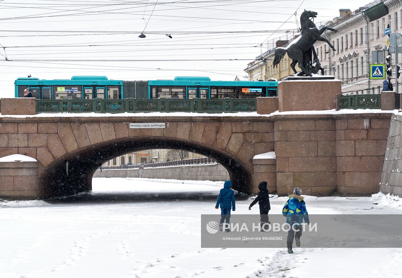 Зима в Санкт-Петербурге