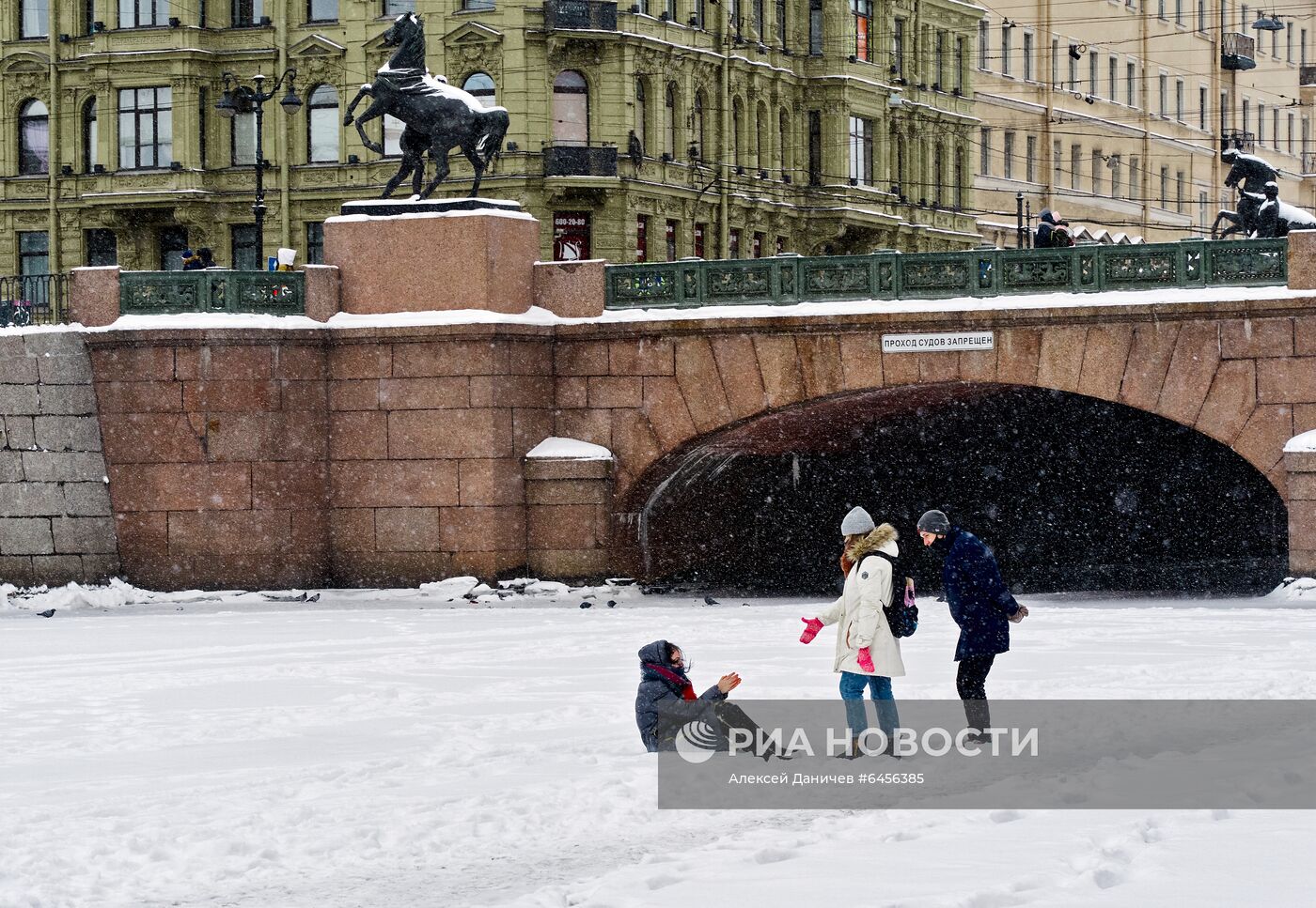 Зима в Санкт-Петербурге