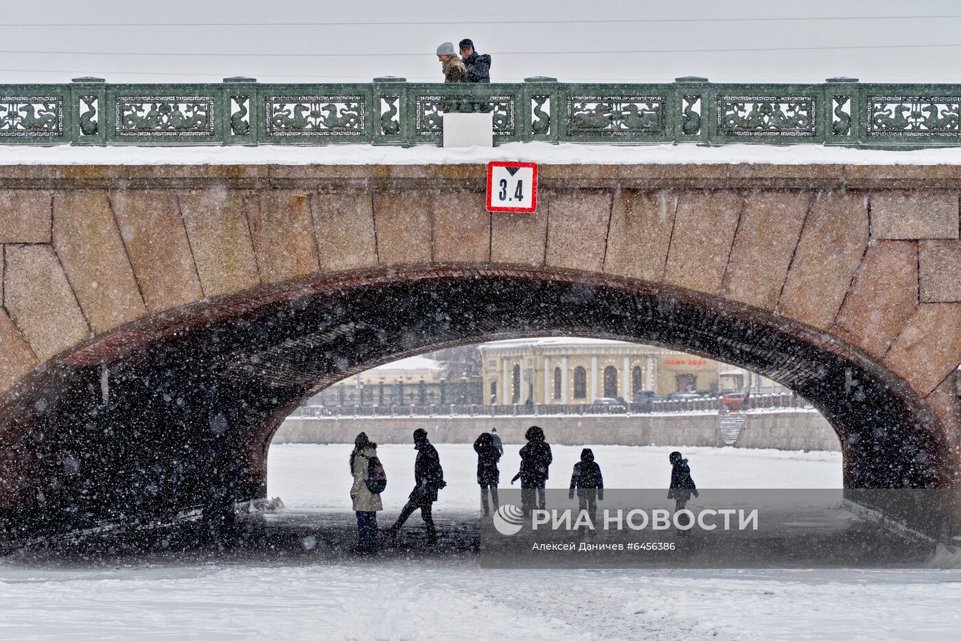 Зима в Санкт-Петербурге