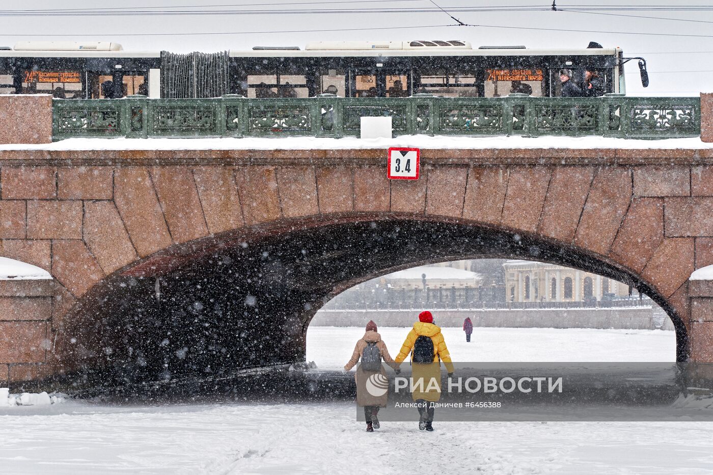 Зима в Санкт-Петербурге