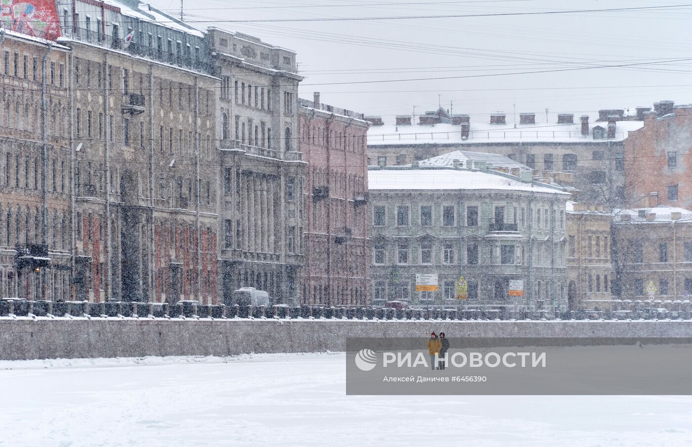 Зима в Санкт-Петербурге