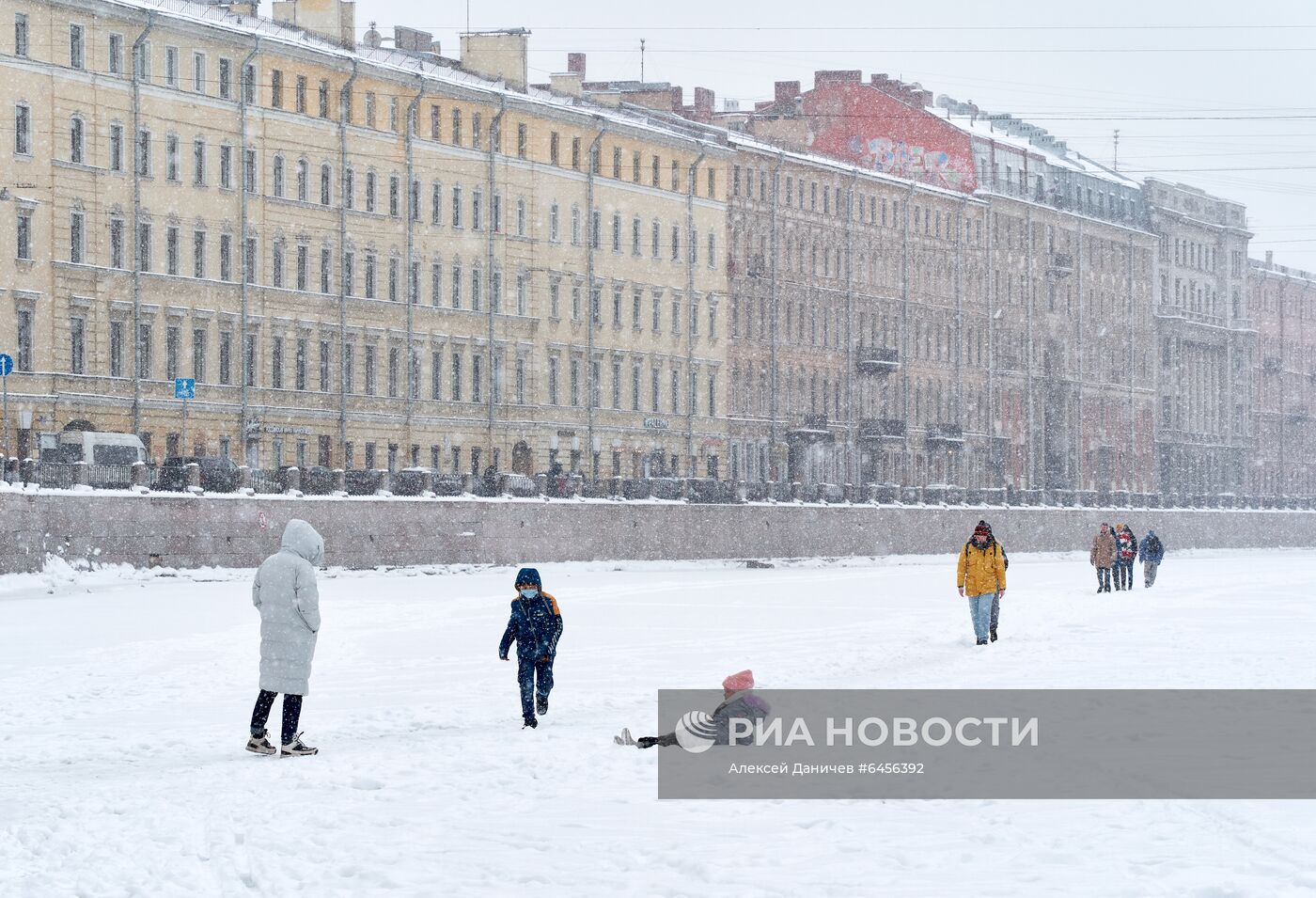 Зима в Санкт-Петербурге