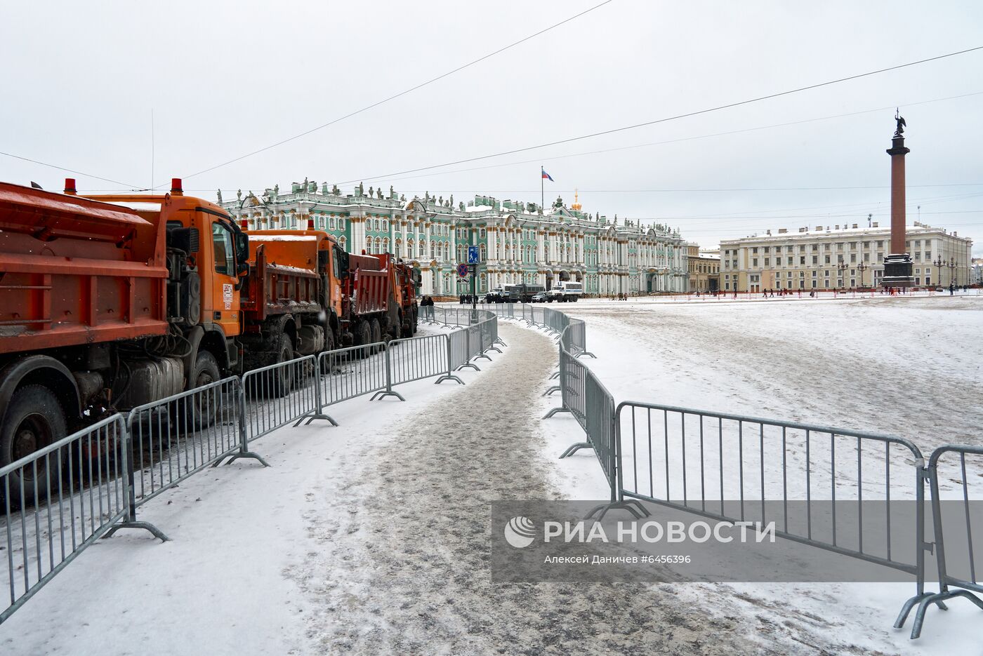 Зима в Санкт-Петербурге