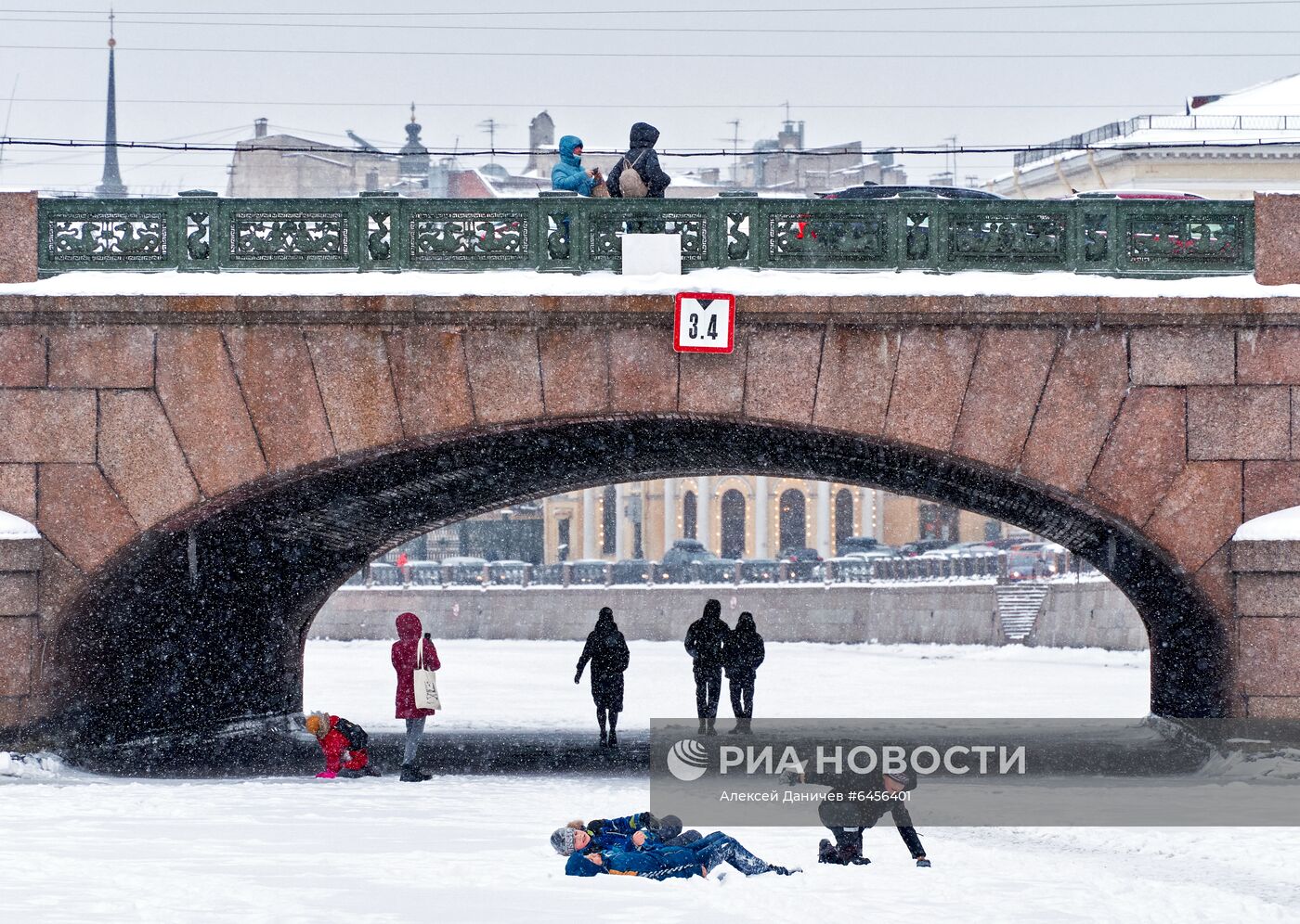 Зима в Санкт-Петербурге