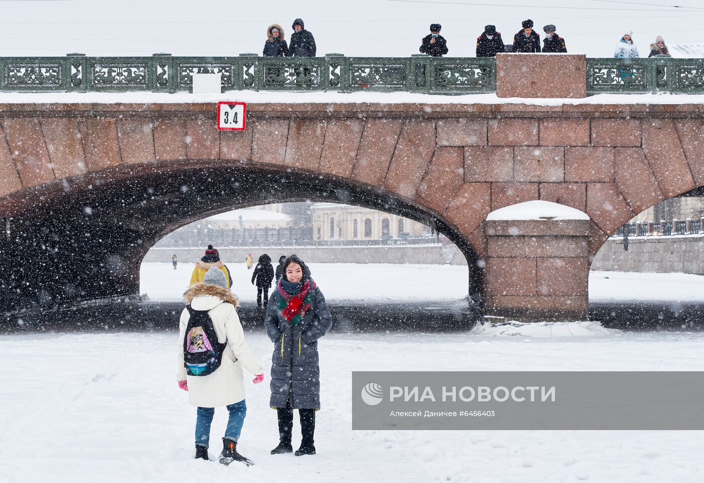 Зима в Санкт-Петербурге