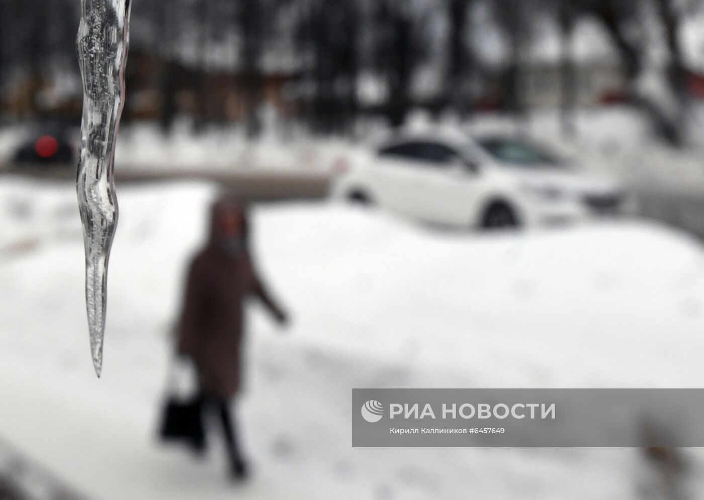 Морозы в Центральной России