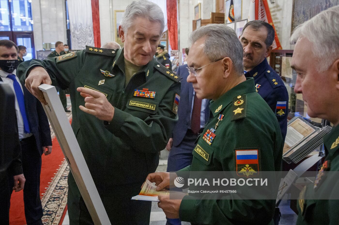 Министр обороны РФ  С. Шойгу открыл оперативно-мобилизационный сбор руководящего состава Минобороны