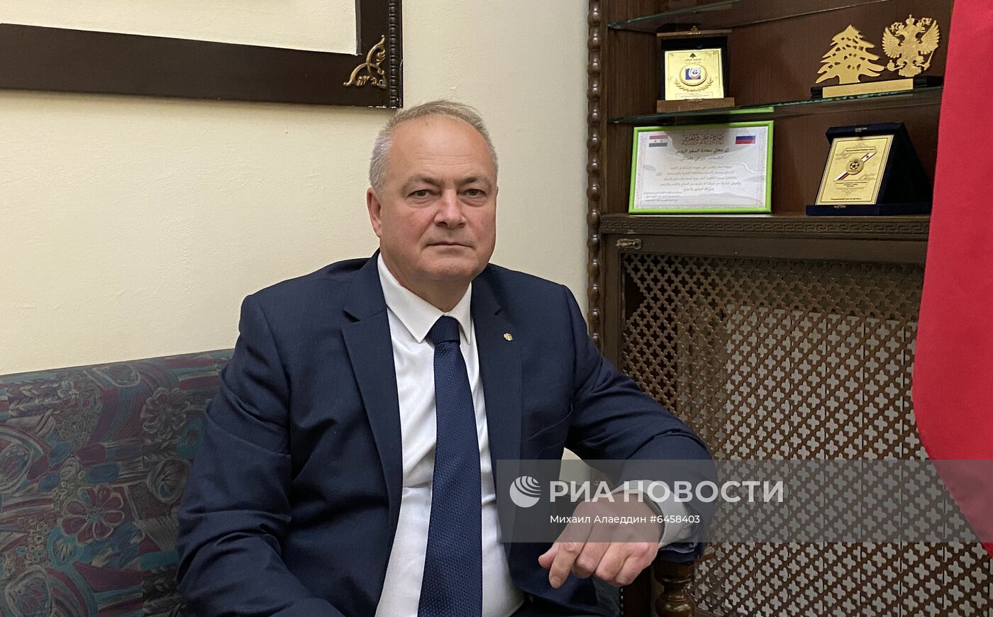 Посол РФ в Ливане Александр Рудаков