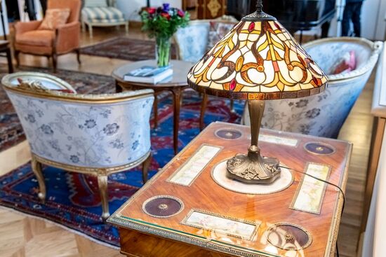 Мэр Москвы С. Собянин осмотрел итоги реставрации здания посольства Бразилии в Москве